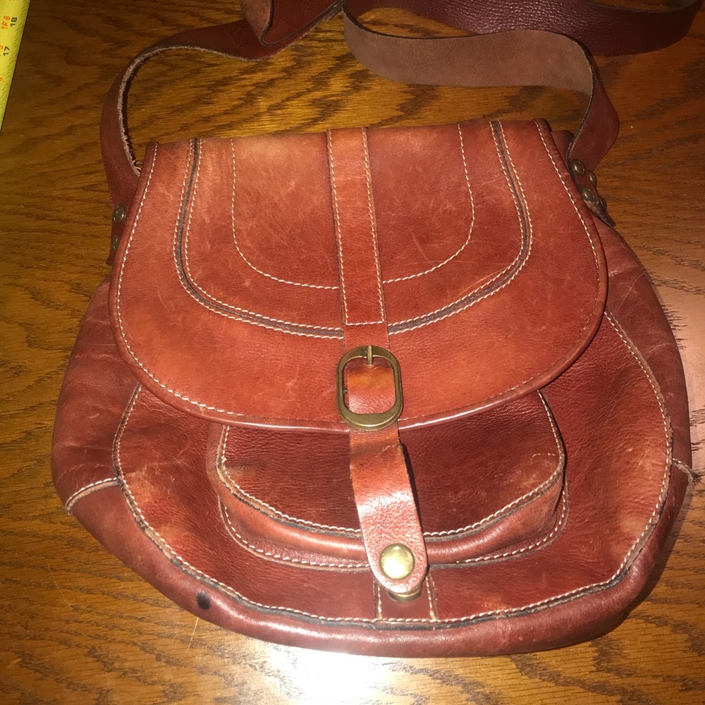 Patricia Nash Saddle leather bag - Picture 2 of 8